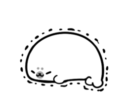 Small seal sticker sticker #10035070