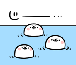 Small seal sticker sticker #10035079
