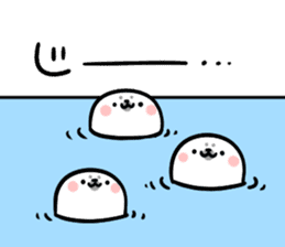 Small seal sticker sticker #10035079