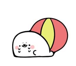 Small seal sticker sticker #10035083