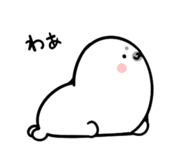 Small seal sticker sticker #10035085