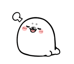 Small seal sticker sticker #10035086