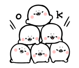 Small seal sticker sticker #10035087