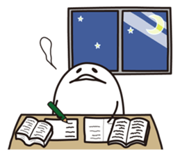 Shirota-san -Student life- sticker #10035154