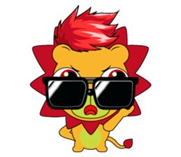 Brown - Actor in the show sticker #10035249