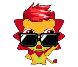 Brown - Actor in the show sticker #10035249