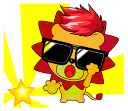 Brown - Actor in the show sticker #10035250