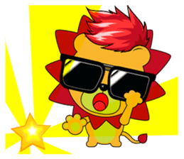 Brown - Actor in the show sticker #10035250