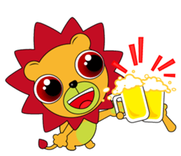 Brown - Actor in the show sticker #10035263