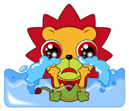 Brown - Actor in the show sticker #10035265