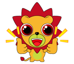 Brown - Actor in the show sticker #10035278