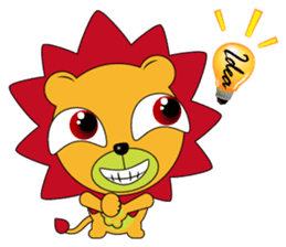 Brown - Actor in the show sticker #10035284