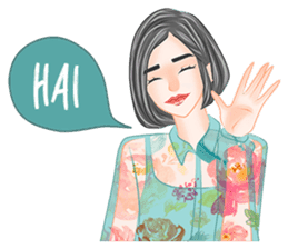 Cewek Hits sticker #10035368