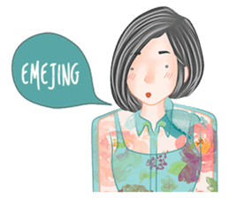 Cewek Hits sticker #10035397