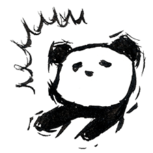Calligraphy's Panda sticker #10035492