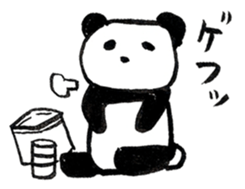 Calligraphy's Panda sticker #10035496
