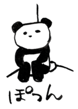 Calligraphy's Panda sticker #10035502