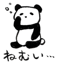 Calligraphy's Panda sticker #10035522