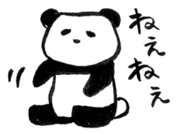 Calligraphy's Panda sticker #10035524