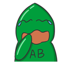 Blood Group (A, B, AB, O) 01 sticker #10035990