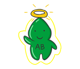 Blood Group (A, B, AB, O) 01 sticker #10036006