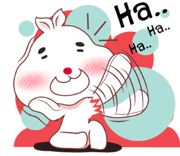 Love Love bear&bunny (Eng) sticker #10036389