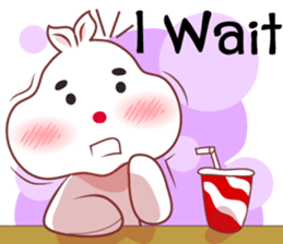 Love Love bear&bunny (Eng) sticker #10036397