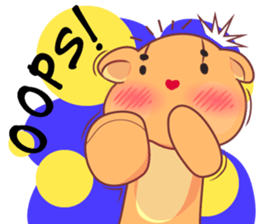 Love Love bear&bunny (Eng) sticker #10036399