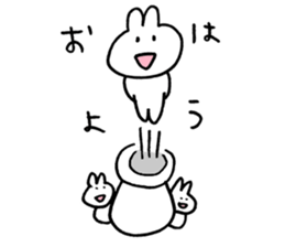 usagi love sticker #10036414