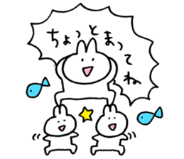 usagi love sticker #10036424