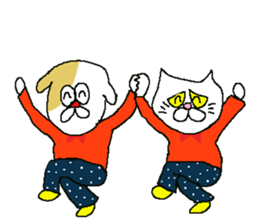 Polite animals2 sticker #10036498