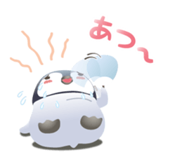 Emperor penguin-san sticker #10036701