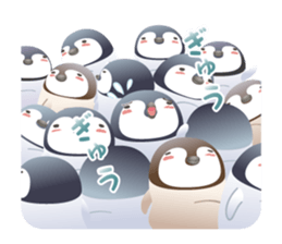Emperor penguin-san sticker #10036716