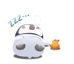 Emperor penguin-san sticker #10036719