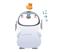 Emperor penguin-san sticker #10036721