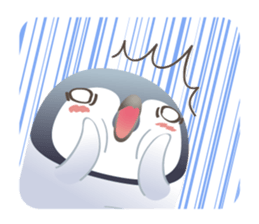 Emperor penguin-san sticker #10036723