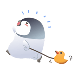 Emperor penguin-san sticker #10036727