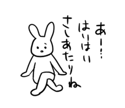 Rabbit said, " For the moment ." sticker #10036841
