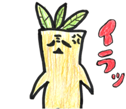 Shout Mandrake-kun sticker #10036941