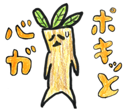 Shout Mandrake-kun sticker #10036944