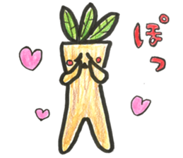 Shout Mandrake-kun sticker #10036960