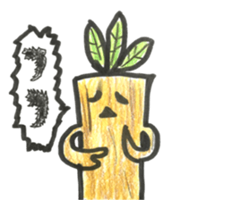 Shout Mandrake-kun sticker #10036965