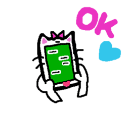 Cat's Meow-chan sticker #10037131