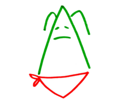 Grasshopper man sticker #10037336
