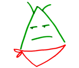 Grasshopper man sticker #10037350