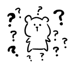 The Small Cute Bear sticker #10037497