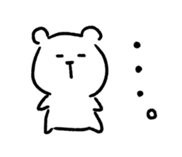 The Small Cute Bear sticker #10037503