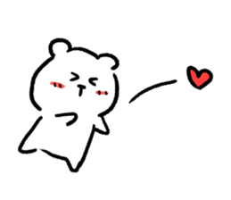 The Small Cute Bear sticker #10037519