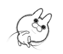 Rabbit of the Ninja sticker #10037633