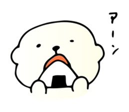 BichonFrise Kabu sticker #10037960